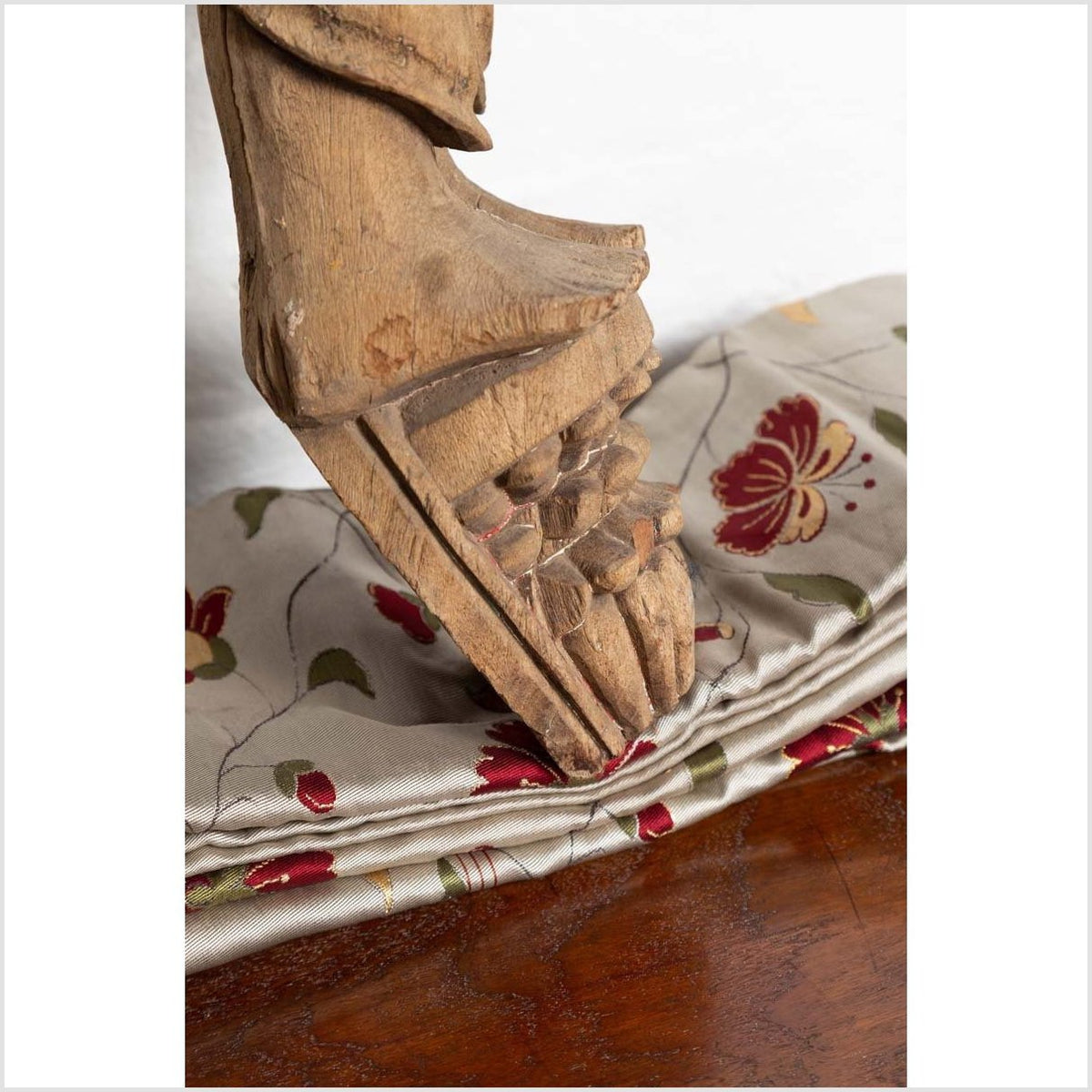 Hand Carved Indian Temple Carving Statue from Gujarat Depicting Mother and Child-16. Asian & Chinese Furniture, Art, Antiques, Vintage Home Décor for sale at FEA Home