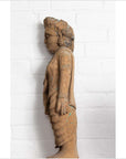 Hand Carved Indian Temple Carving Statue from Gujarat Depicting Mother and Child-18. Asian & Chinese Furniture, Art, Antiques, Vintage Home Décor for sale at FEA Home