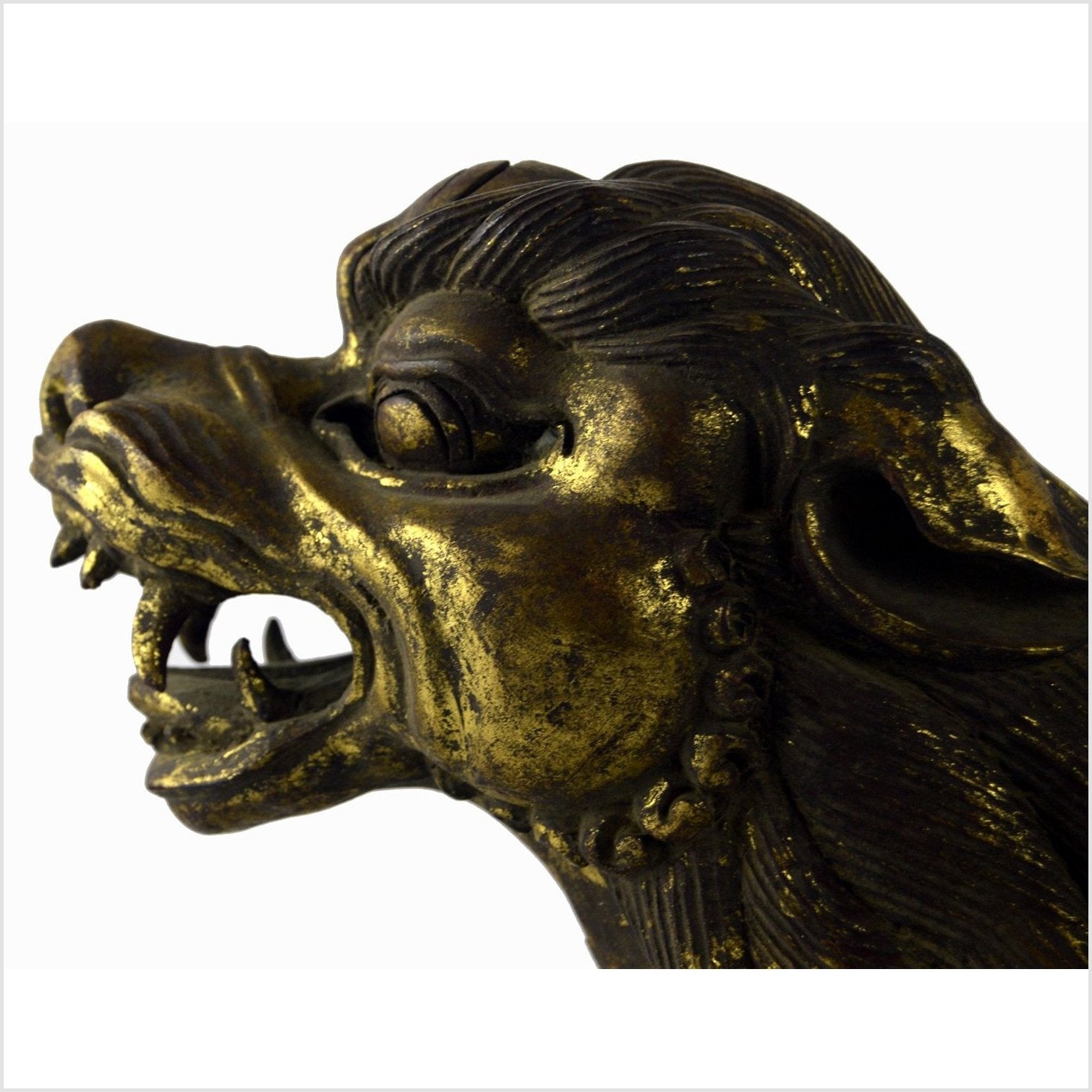 Hand Carved Indonesian Beast-15. Asian & Chinese Furniture, Art, Antiques, Vintage Home Décor for sale at FEA Home