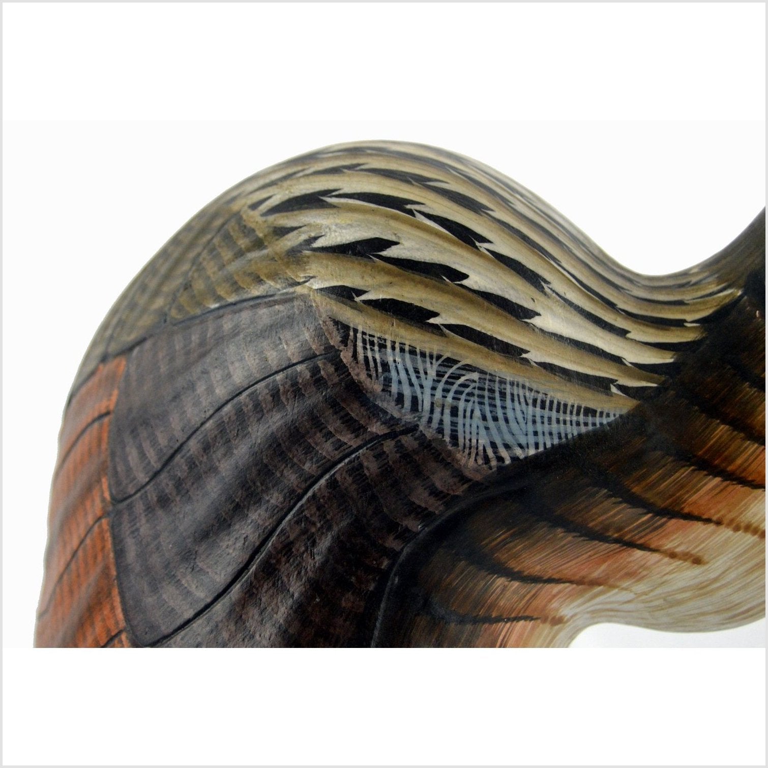 Hand Carved Indonesian Kiwi Bird-5. Asian & Chinese Furniture, Art, Antiques, Vintage Home Décor for sale at FEA Home
