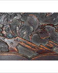 Hand-Carved Lacquered Rosewood Wall Plaque with Bird from 19th Century, China-6. Asian & Chinese Furniture, Art, Antiques, Vintage Home Décor for sale at FEA Home