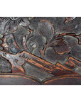 Hand-Carved Lacquered Rosewood Wall Plaque with Bird from 19th Century, China-6. Asian & Chinese Furniture, Art, Antiques, Vintage Home Décor for sale at FEA Home