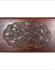 Hand-Carved Lacquered Rosewood Wall Plaque with Bird from 19th Century, China-1. Asian & Chinese Furniture, Art, Antiques, Vintage Home Décor for sale at FEA Home