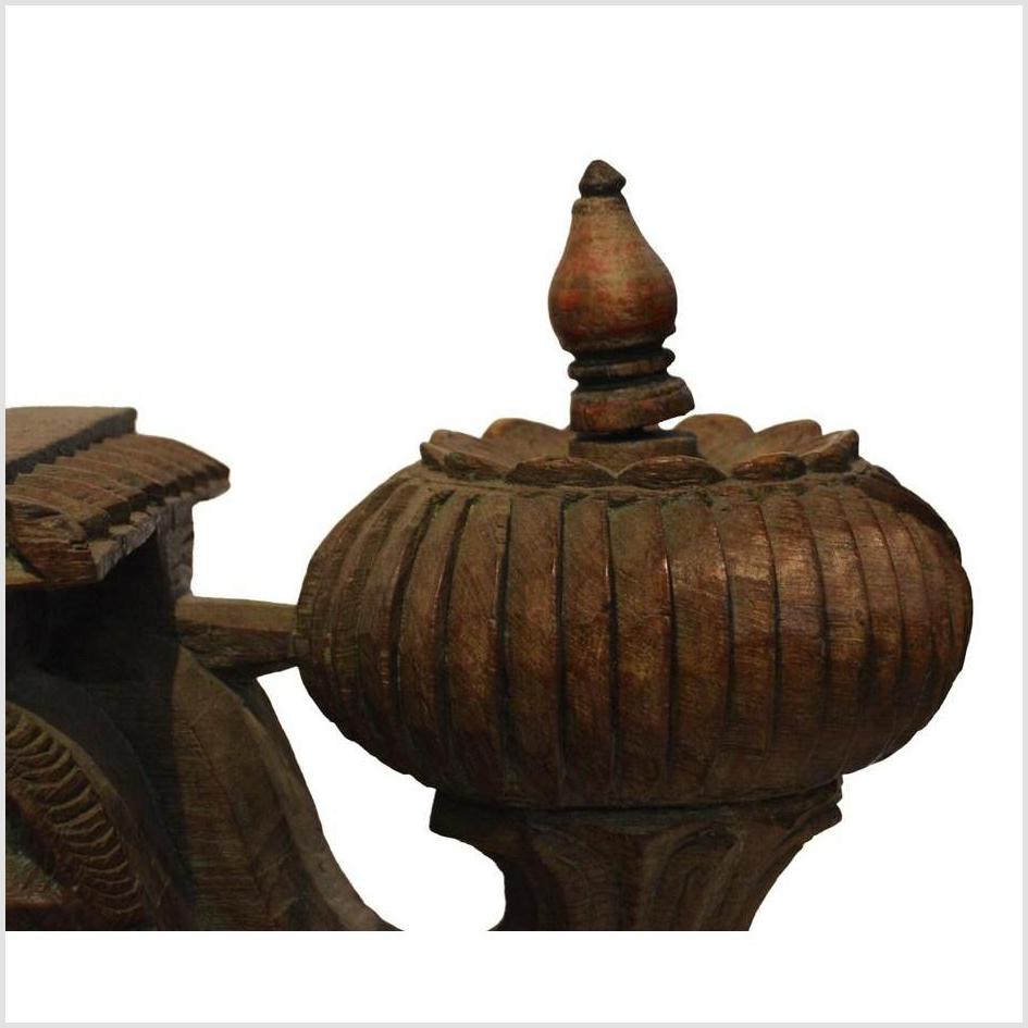Hand Carved Teak Wood Architectural Element-3. Asian & Chinese Furniture, Art, Antiques, Vintage Home Décor for sale at FEA Home