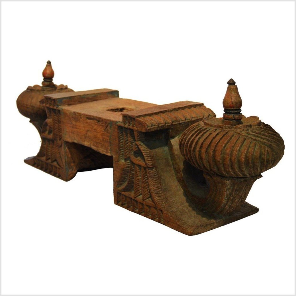 Hand Carved Teak Wood Architectural Element-7. Asian & Chinese Furniture, Art, Antiques, Vintage Home Décor for sale at FEA Home