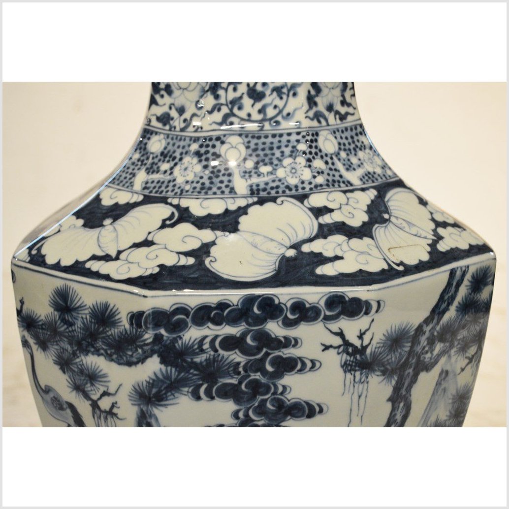 Hand Painted Chinese Porcelain Vase-3. Asian & Chinese Furniture, Art, Antiques, Vintage Home Décor for sale at FEA Home