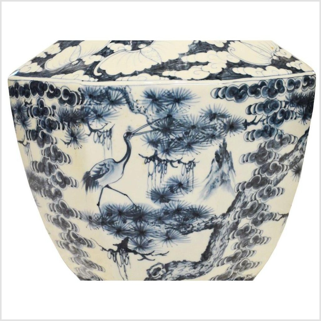 Hand Painted Chinese Porcelain Vase-7. Asian & Chinese Furniture, Art, Antiques, Vintage Home Décor for sale at FEA Home