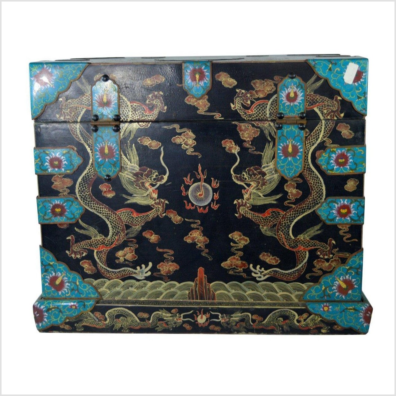 Hand Painted Dowry Box-12. Asian & Chinese Furniture, Art, Antiques, Vintage Home Décor for sale at FEA Home