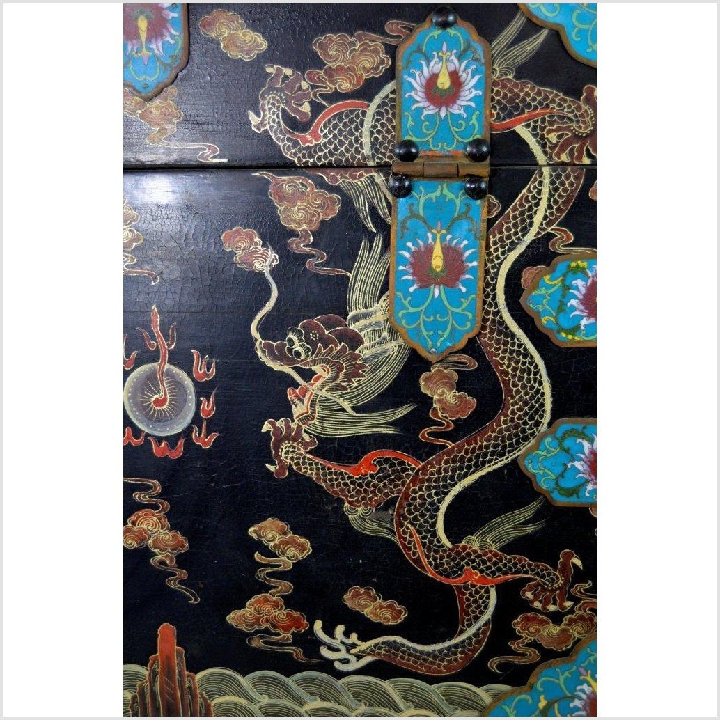 Hand Painted Dowry Box-16. Asian & Chinese Furniture, Art, Antiques, Vintage Home Décor for sale at FEA Home