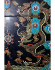 Hand Painted Dowry Box-16. Asian & Chinese Furniture, Art, Antiques, Vintage Home Décor for sale at FEA Home