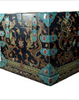 Hand Painted Dowry Box-18. Asian & Chinese Furniture, Art, Antiques, Vintage Home Décor for sale at FEA Home