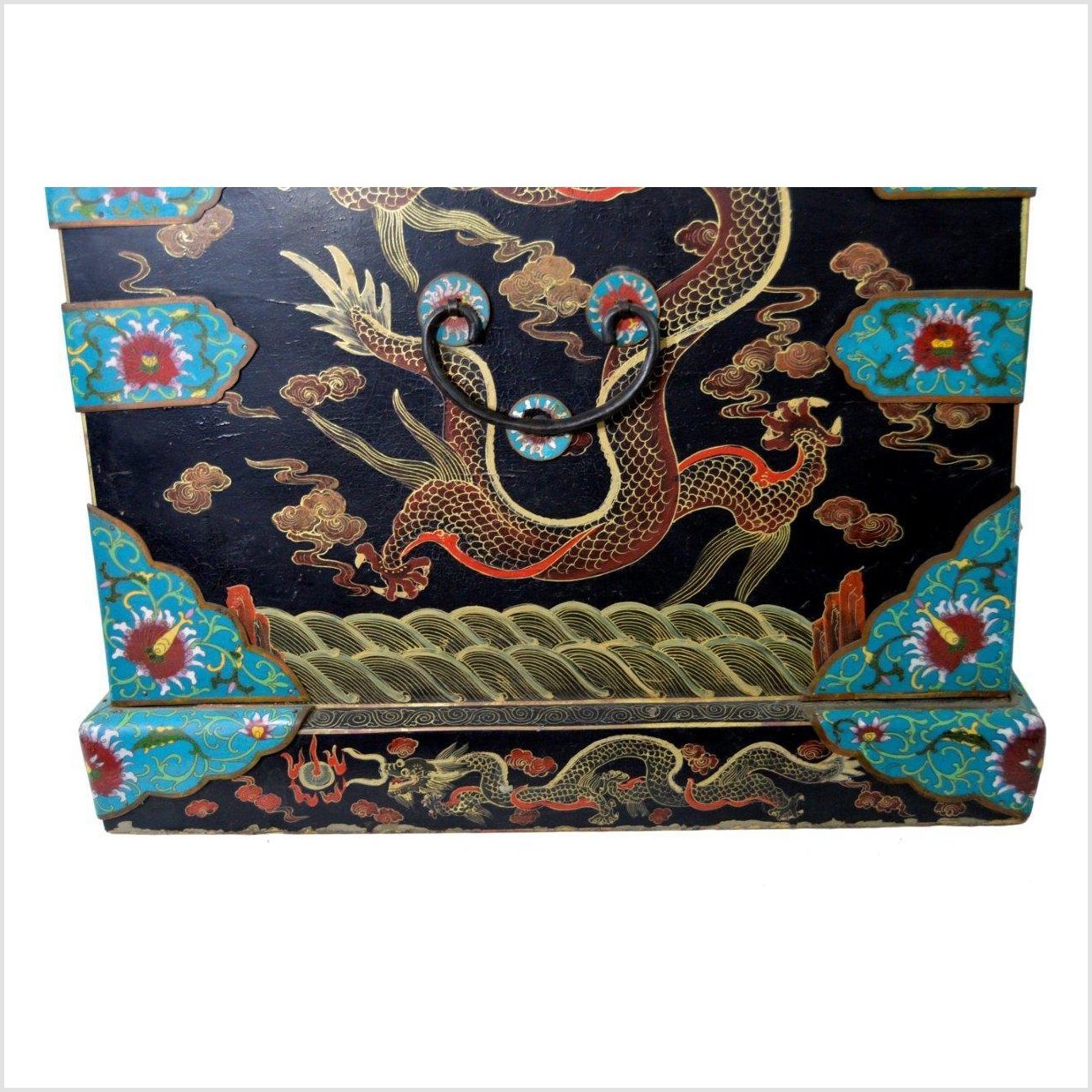 Hand Painted Dowry Box-3. Asian & Chinese Furniture, Art, Antiques, Vintage Home Décor for sale at FEA Home