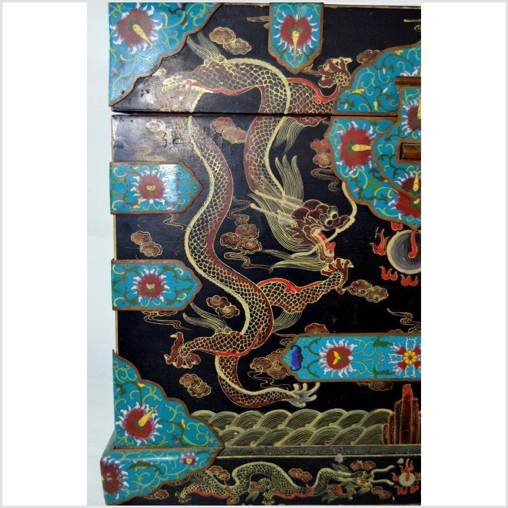 Hand Painted Dowry Box-9. Asian & Chinese Furniture, Art, Antiques, Vintage Home Décor for sale at FEA Home