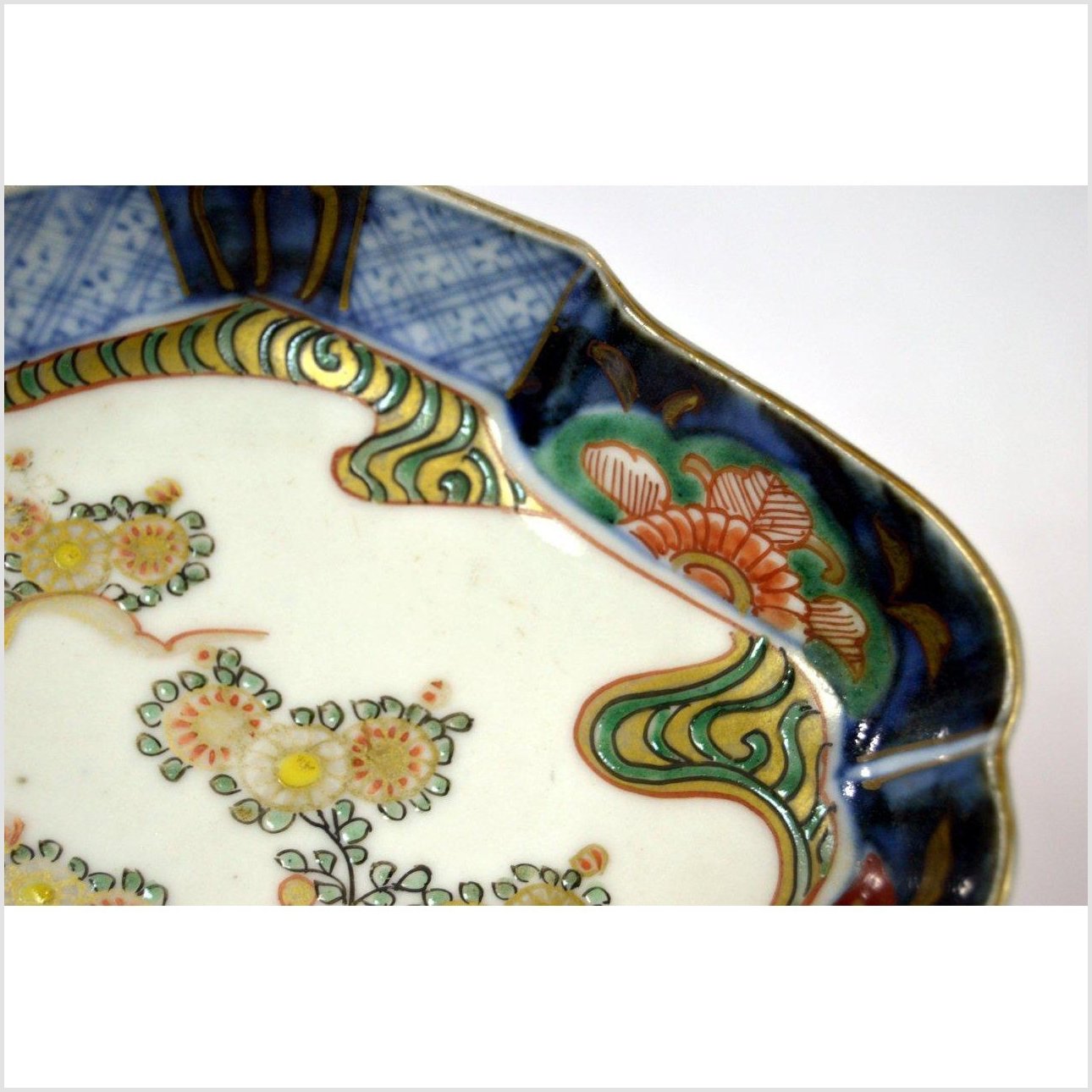 Hand Painted Imari Bowl-4. Asian & Chinese Furniture, Art, Antiques, Vintage Home Décor for sale at FEA Home