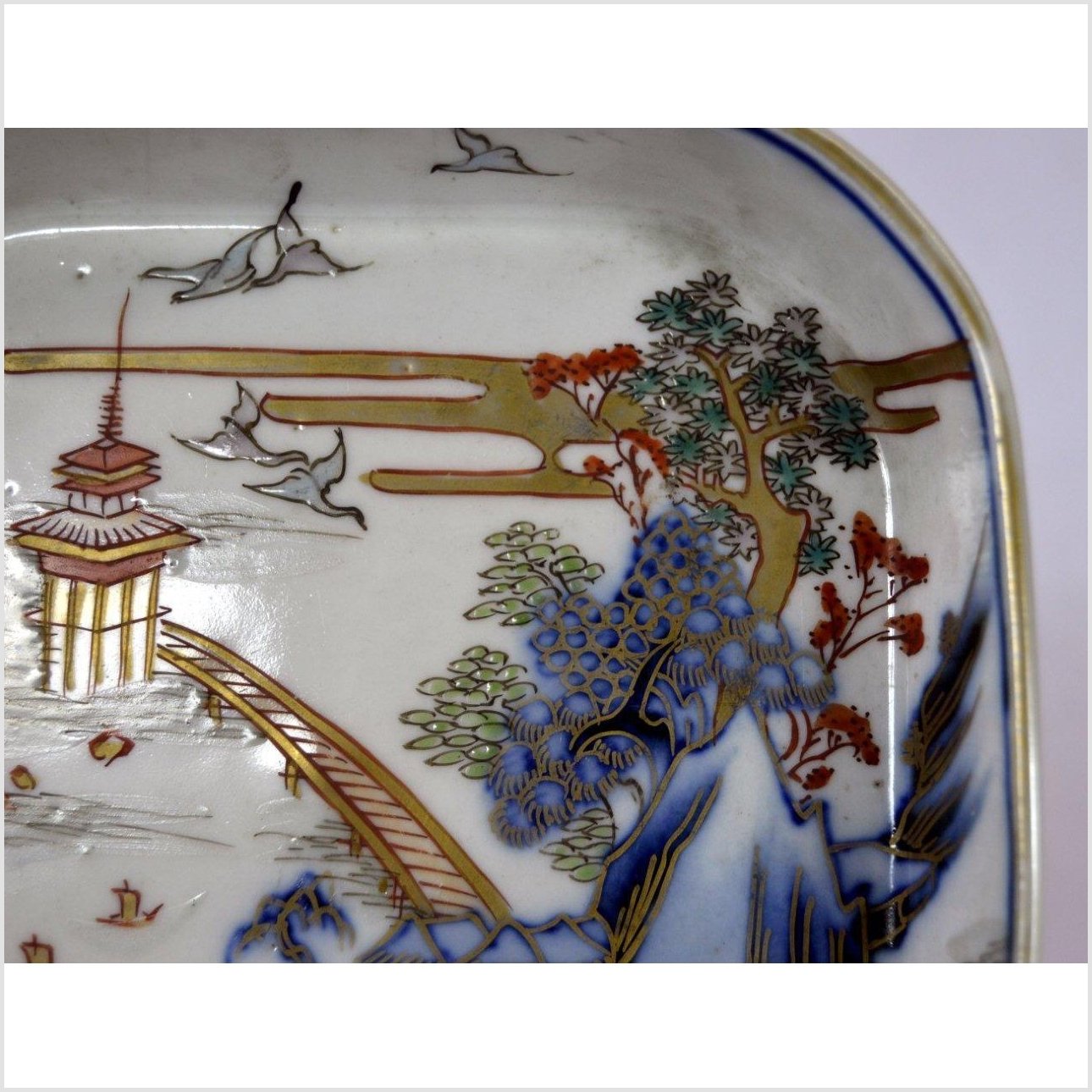 Hand Painted Imari Bowl-4. Asian & Chinese Furniture, Art, Antiques, Vintage Home Décor for sale at FEA Home