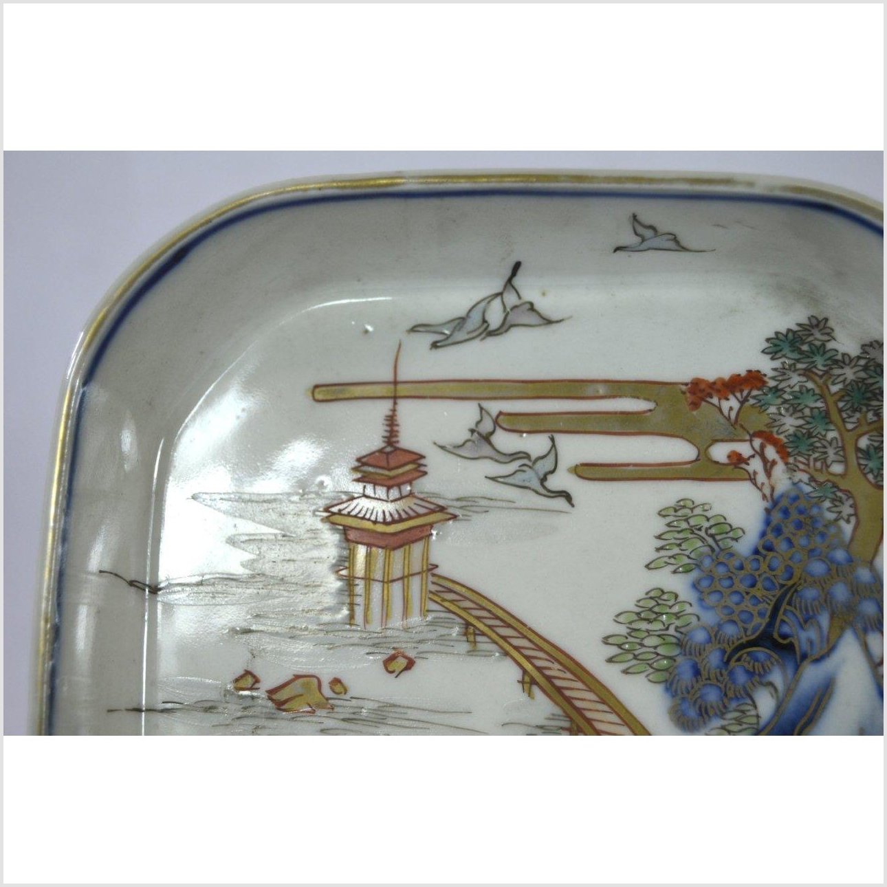 Hand Painted Imari Bowl-5. Asian & Chinese Furniture, Art, Antiques, Vintage Home Décor for sale at FEA Home