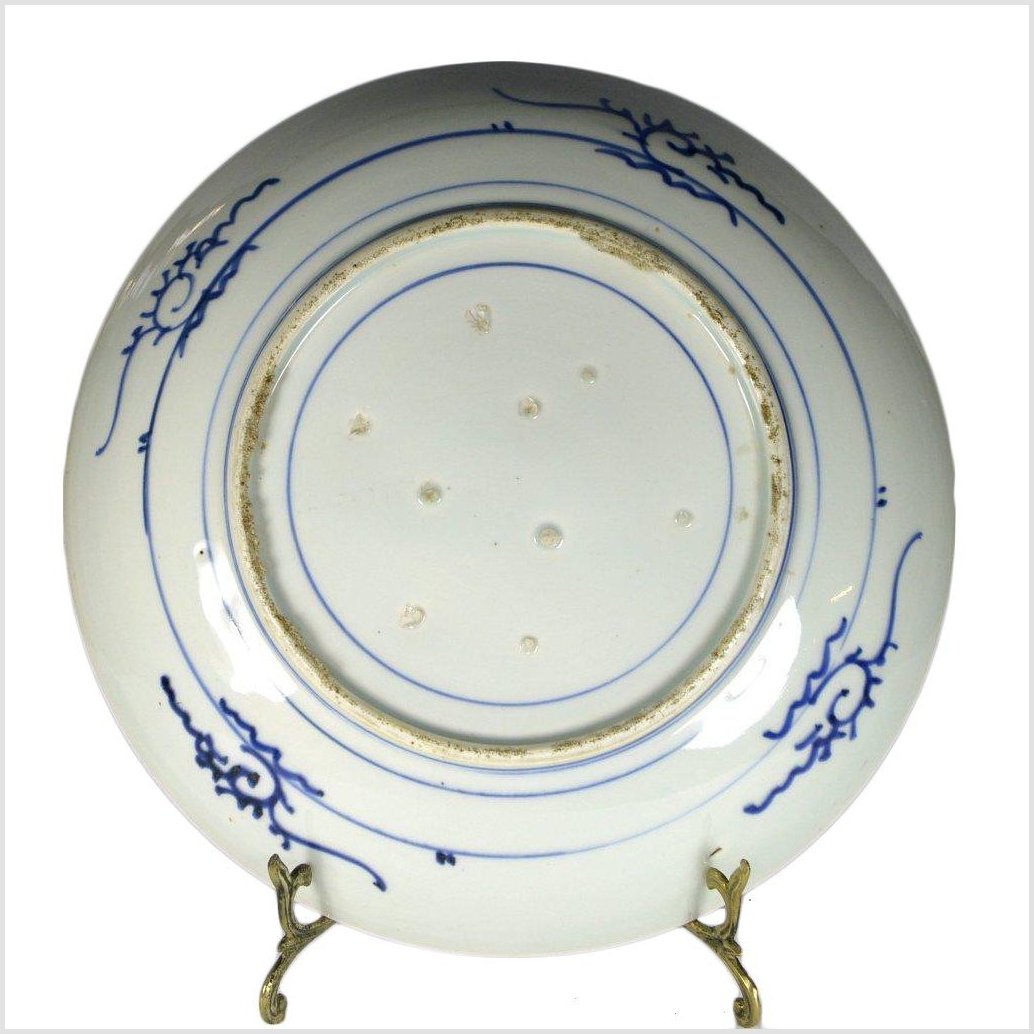 Hand Painted Imari Plate-5. Asian & Chinese Furniture, Art, Antiques, Vintage Home Décor for sale at FEA Home