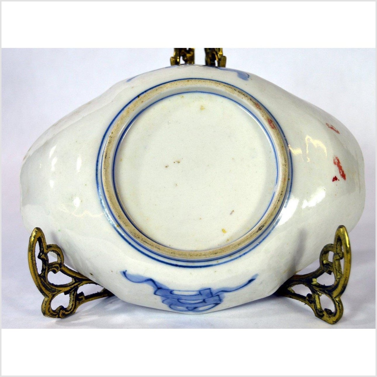Hand Painted Imari Plate-6. Asian & Chinese Furniture, Art, Antiques, Vintage Home Décor for sale at FEA Home
