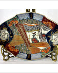 Hand Painted Imari Plate-1. Asian & Chinese Furniture, Art, Antiques, Vintage Home Décor for sale at FEA Home