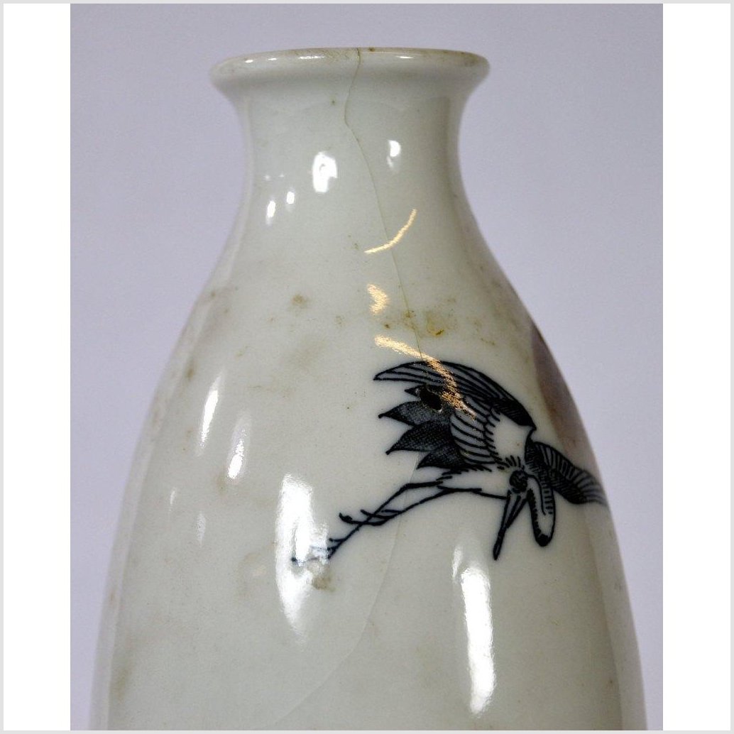 Hand Painted Imari Sake Bottle-3. Asian & Chinese Furniture, Art, Antiques, Vintage Home Décor for sale at FEA Home