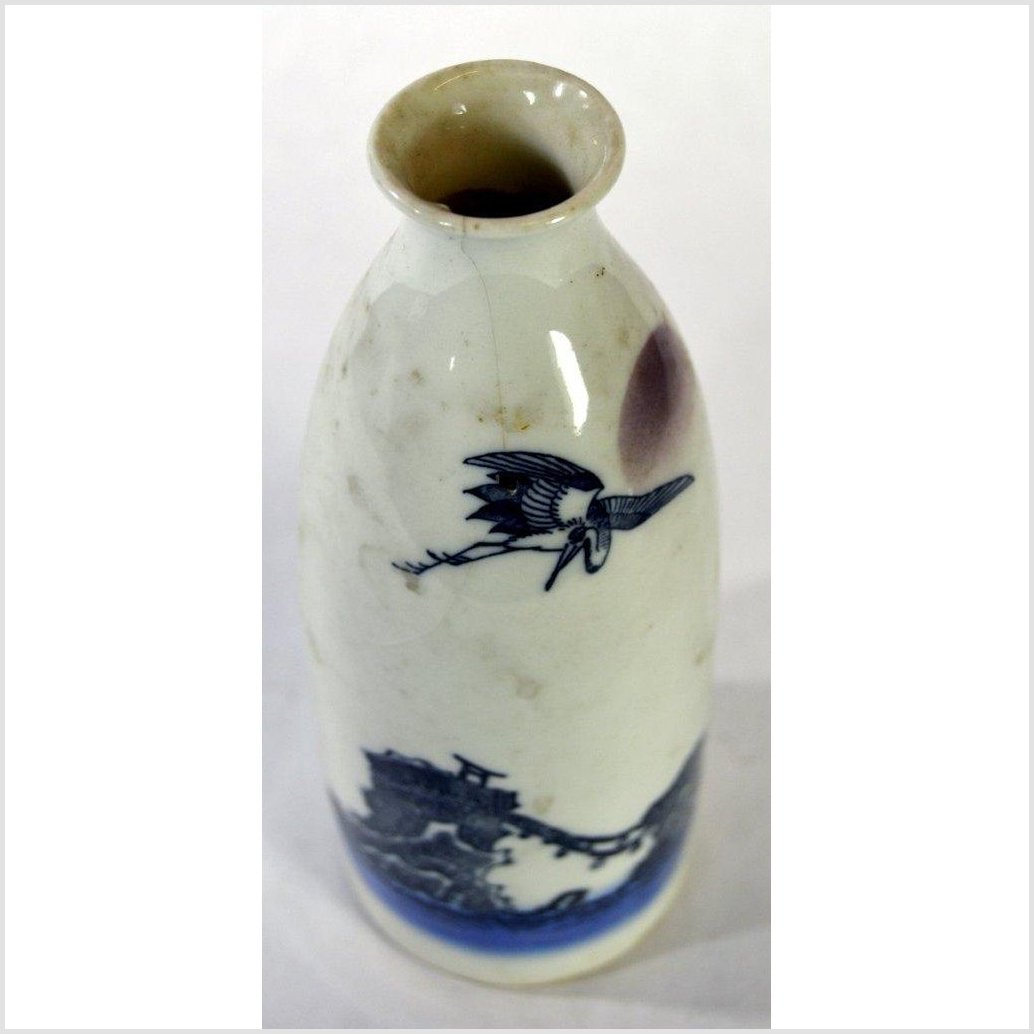 Hand Painted Imari Sake Bottle-6. Asian & Chinese Furniture, Art, Antiques, Vintage Home Décor for sale at FEA Home