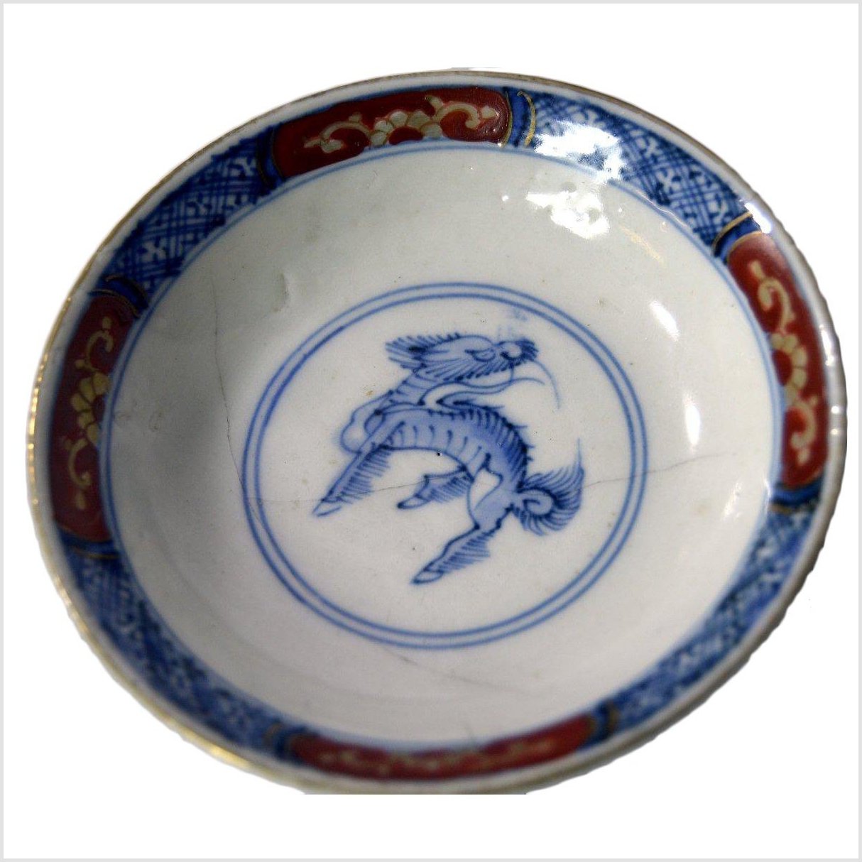 Hand Painted Imari Small Plates-7. Asian & Chinese Furniture, Art, Antiques, Vintage Home Décor for sale at FEA Home