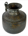 Hand Tooled Metal Milk Jug-3. Asian & Chinese Furniture, Art, Antiques, Vintage Home Décor for sale at FEA Home
