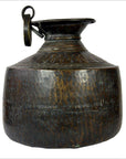 Hand Tooled Metal Milk Jug-1. Asian & Chinese Furniture, Art, Antiques, Vintage Home Décor for sale at FEA Home