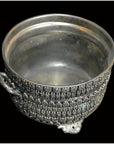 HAND TOOLED SILVER PLATED BOWL-2. Asian & Chinese Furniture, Art, Antiques, Vintage Home Décor for sale at FEA Home