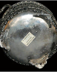 HAND TOOLED SILVER PLATED BOWL-5. Asian & Chinese Furniture, Art, Antiques, Vintage Home Décor for sale at FEA Home
