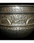 Hand Tooled Silver Plated Ice Bucket-1. Asian & Chinese Furniture, Art, Antiques, Vintage Home Décor for sale at FEA Home