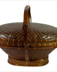 Hand Woven Rattan Basket-2. Asian & Chinese Furniture, Art, Antiques, Vintage Home Décor for sale at FEA Home