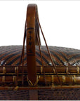 Hand Woven Rattan Basket-4. Asian & Chinese Furniture, Art, Antiques, Vintage Home Décor for sale at FEA Home
