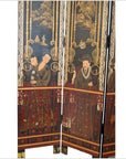 Handpainted Chinese Screen-10. Asian & Chinese Furniture, Art, Antiques, Vintage Home Décor for sale at FEA Home