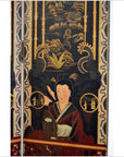 Handpainted Chinese Screen-5. Asian & Chinese Furniture, Art, Antiques, Vintage Home Décor for sale at FEA Home