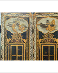 Handpainted Chinese Screen-9. Asian & Chinese Furniture, Art, Antiques, Vintage Home Décor for sale at FEA Home