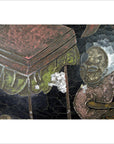 Hong Kong Large Hand Painted Vase-4. Asian & Chinese Furniture, Art, Antiques, Vintage Home Décor for sale at FEA Home