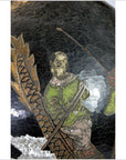 Hong Kong Large Hand Painted Vase-6. Asian & Chinese Furniture, Art, Antiques, Vintage Home Décor for sale at FEA Home