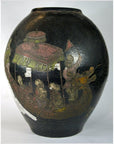 Hong Kong Large Hand Painted Vase-1. Asian & Chinese Furniture, Art, Antiques, Vintage Home Décor for sale at FEA Home