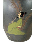 Hong Kong Large Hand Painted Vase-3. Asian & Chinese Furniture, Art, Antiques, Vintage Home Décor for sale at FEA Home