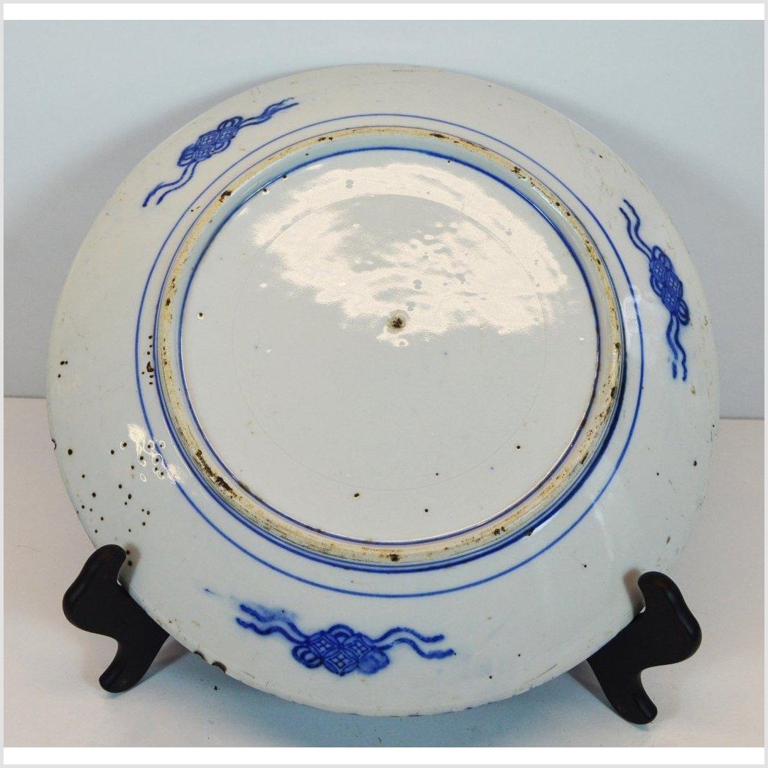 Antique Igezara Transferware Plate-4. Asian & Chinese Furniture, Art, Antiques, Vintage Home Décor for sale at FEA Home