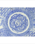 Igezara Transferware Plate-4. Asian & Chinese Furniture, Art, Antiques, Vintage Home Décor for sale at FEA Home