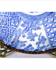 Igezara Transferware Plate-6. Asian & Chinese Furniture, Art, Antiques, Vintage Home Décor for sale at FEA Home