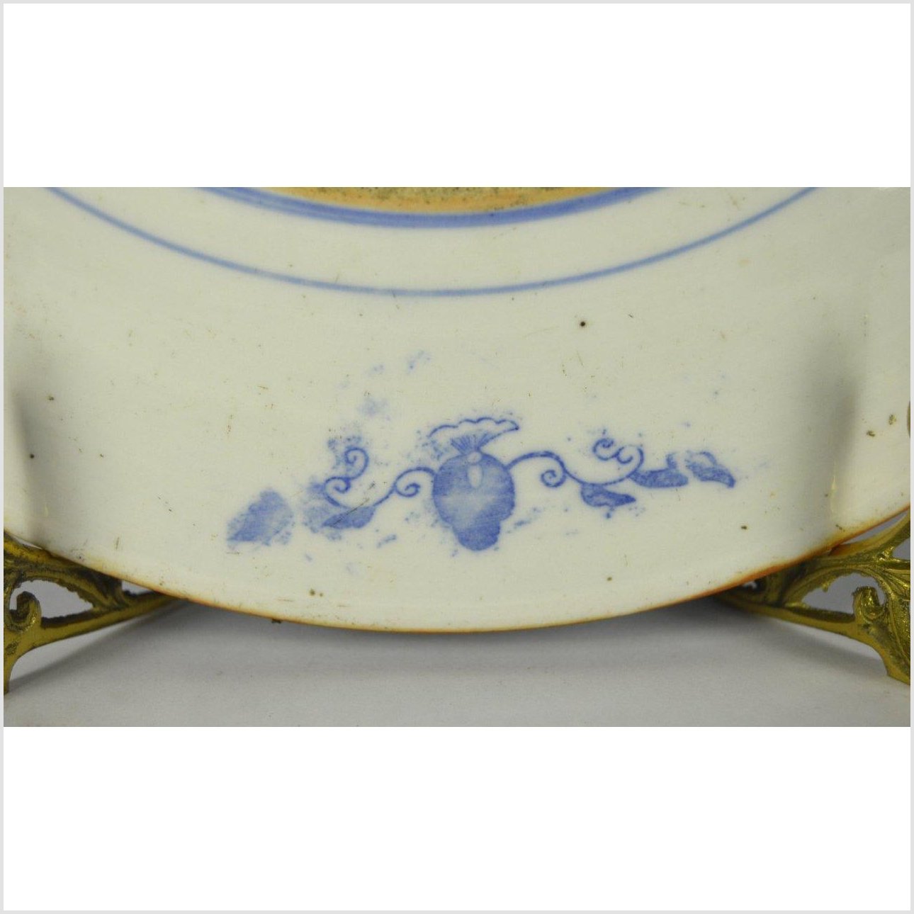 Igezara Transferware Plate-8. Asian & Chinese Furniture, Art, Antiques, Vintage Home Décor for sale at FEA Home