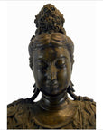India Brass Temple Statue-11. Asian & Chinese Furniture, Art, Antiques, Vintage Home Décor for sale at FEA Home