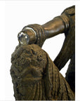 India Brass Temple Statue-13. Asian & Chinese Furniture, Art, Antiques, Vintage Home Décor for sale at FEA Home