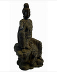 India Brass Temple Statue-2. Asian & Chinese Furniture, Art, Antiques, Vintage Home Décor for sale at FEA Home