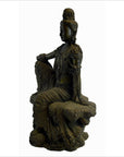 India Brass Temple Statue-3. Asian & Chinese Furniture, Art, Antiques, Vintage Home Décor for sale at FEA Home