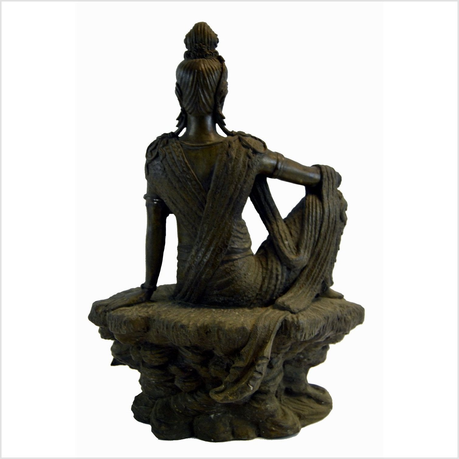 India Brass Temple Statue-4. Asian & Chinese Furniture, Art, Antiques, Vintage Home Décor for sale at FEA Home