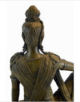 India Brass Temple Statue-5. Asian & Chinese Furniture, Art, Antiques, Vintage Home Décor for sale at FEA Home
